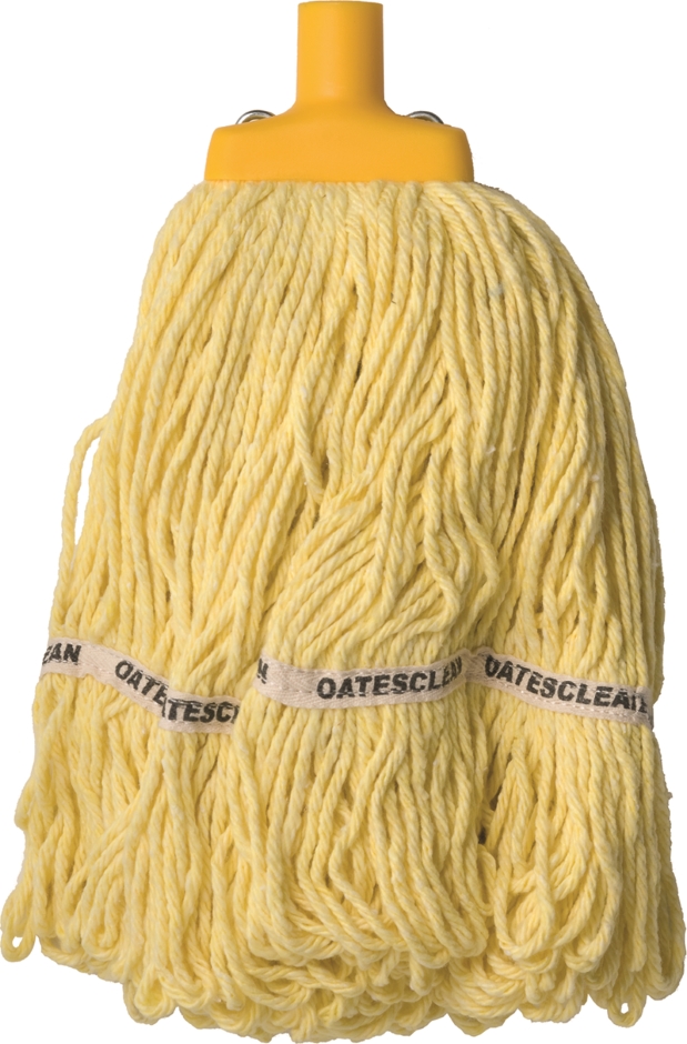 Other view of Round Hospital Launder Mop Refill - Textile Blend Yarn - Yellow - 22 mm - SM-418-Y - DuraClean® - Oates