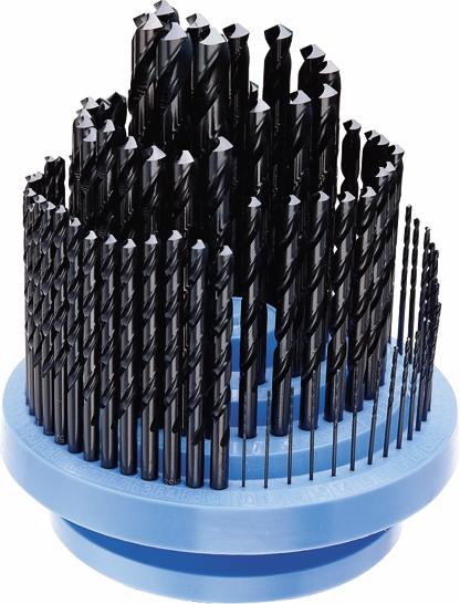 Other view of 100-Piece Jobber Drill Set - HSS - Metric - 1 to 10 mm x 0.1 - D102 - Blue Bullet - Sutton Tools