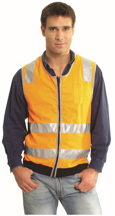 Other view of VEST SAFETY FL/ORANGE REFL STYLE 3  XL