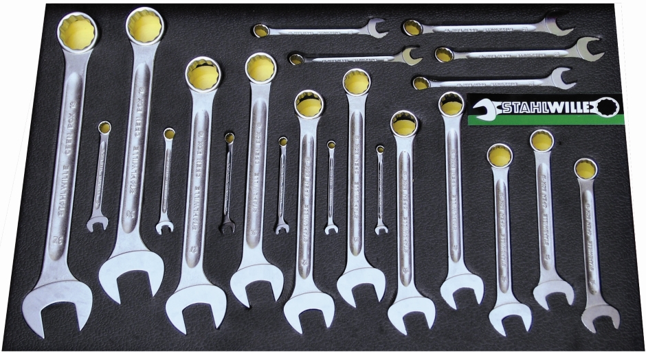 Other view of 22-Piece Combination Spanner Set - Metric - 706038 - Stahlwille