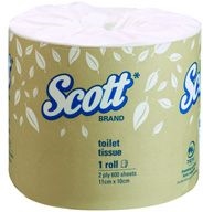 Other view of Toilet Tissue - White - 600 Sheet - 2 Ply - 10 x 11 cm - 5742 - Scott