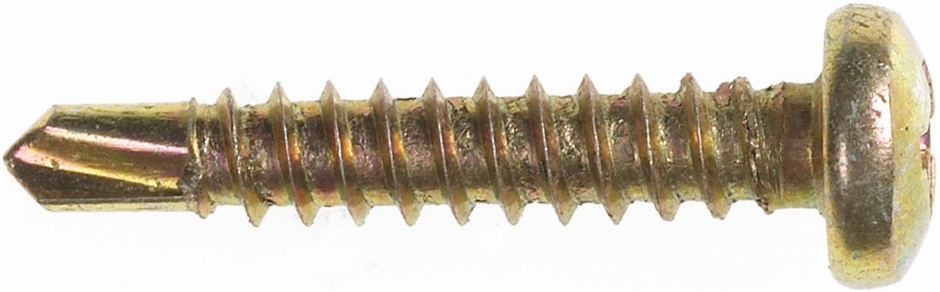 Other view of Self Drilling Screw - #2 Phillips Drive - Pan Head - Grade 2 - Zinc Yellow Plated - Metric - 8G-18 x 22 mm - 23PB0825 - MACSIM