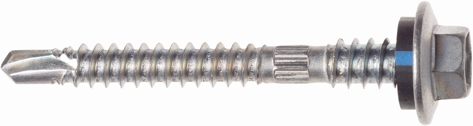 Other view of Self Drilling Screw with Neo Washer - Hex Head - Hi-Thread - Grade 3 - Armourcoat® - Metric - 12G-14 x 68 mm - SMHT8120681 - Top Grip® - Bremick