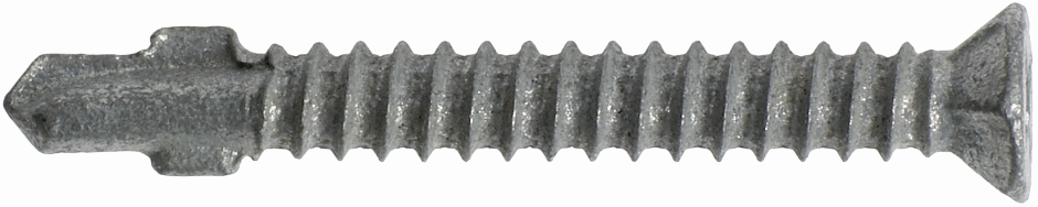 Other view of Self Drilling Screw - #2 Phillips Drive - Countersunk Ribbed Head - Wing - Grade 3 - Climogard - Metric - 10G-16 x 75 mm - 23GAB1070 - MACSIM