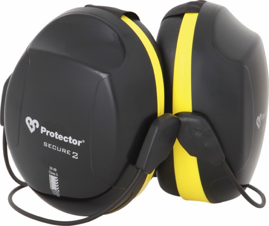 Other view of Earmuff - Neck Band - Yellow - 29 dB (Class 5) - Secure™ S2 Series - Protector