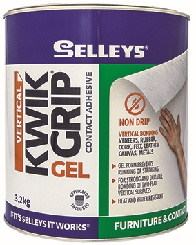 Other view of Selleys Kwik Grip 100088 - Vertical Gel Contact Adhesive - Heat & Water Resistant - 3.2 kg