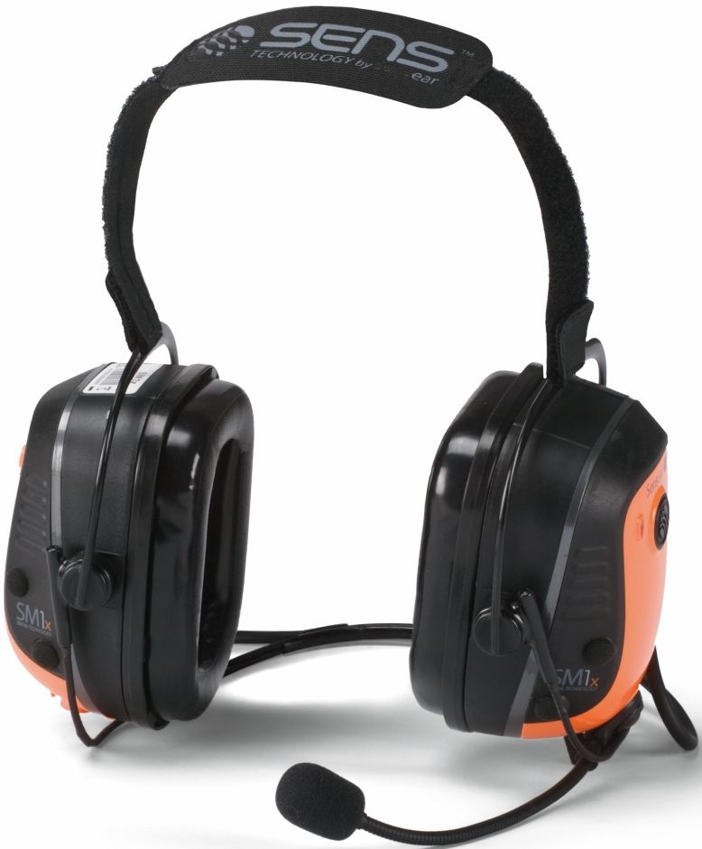 Other view of EARMUFF COMM SENSEAR SM1XE001 N/B OR