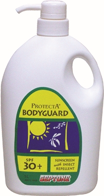 Other view of Sunscreen - Bodyguard - SPF30+ - 1 L - Pump - ISBG1 - Septone