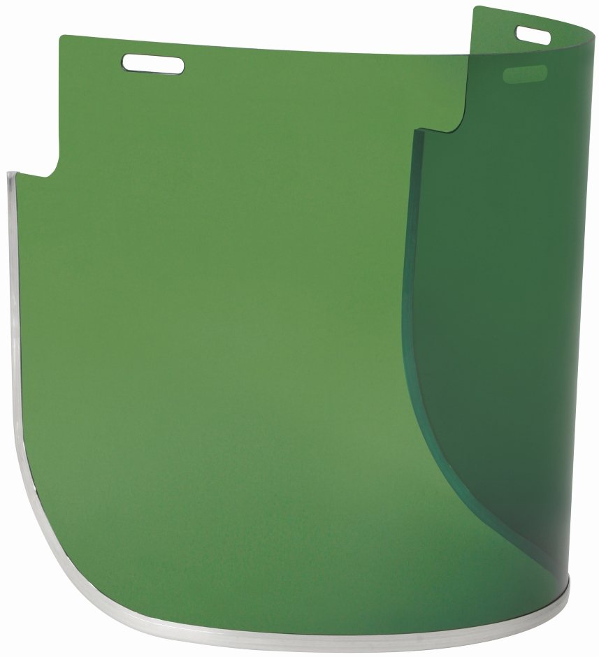 Other view of Visor - Flared - Thermotuff+ - Green Shade 5 - 400 x 250 mm - Protector - VV904