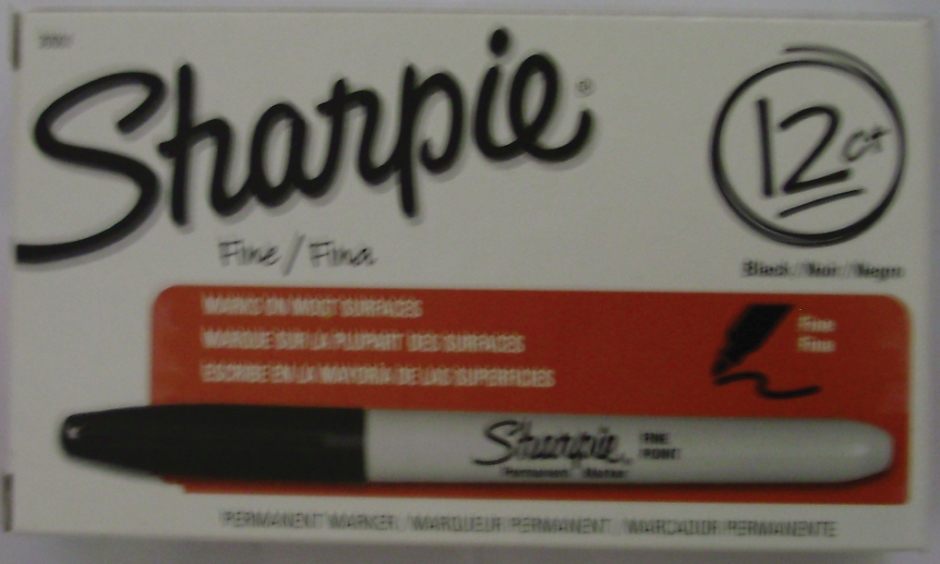 Other view of Permanent Marker - Black - Fine Tip - Classic - SA30001 - Sharpie - (1/Pack)