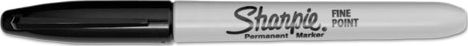 Other view of Permanent Marker - Black - Fine Tip - Classic - SA30001 - Sharpie - (1/Pack)