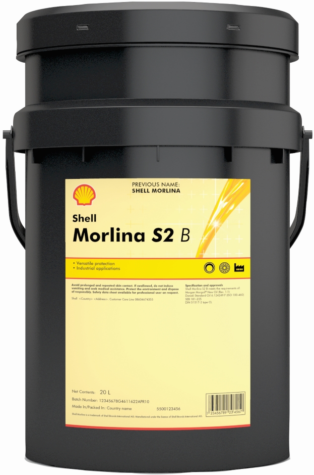 Other view of Morlina Hydraulic Oil - Low Viscosity - 20 L Drum - S2-BL 10 - Shell