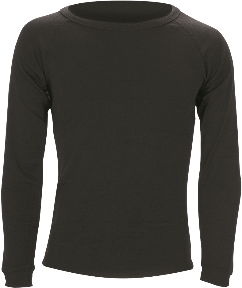 Other view of Thermal Top - Long Sleeve - Polypropylene - Black - 4X-Large - PLB - Sherpa