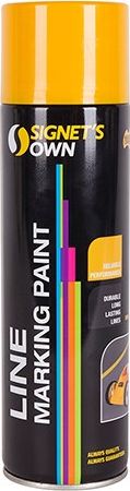 Other view of Line Marking Paint - Yellow - 500 gm - Aerosol Can - Own - Signet