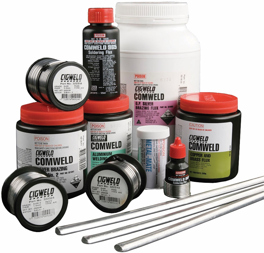 Other view of Silver Brazing Flux - General Purpose - White - Paste - 500 g Jar - Comweld - 321851 - Cigweld