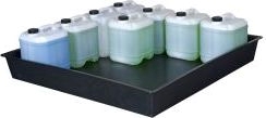 Other view of Drip Tray - Extra Large - 256 L Spill Capacity - Polyethylene - 135 x 135 x 17 cm - Spill Crew