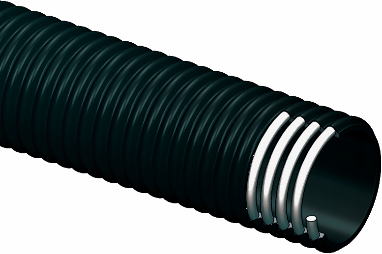 Other view of Dixon Heavy Duty Suction Hose - Bulk Handling - Nitrile Rubber - 200mm - AUS200KARMTR