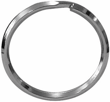 Other view of Key Ring - Steel - Zinc Plated - 19 mm x 1.25 mm - ID1041-B100 - Kevron - 100/Pack