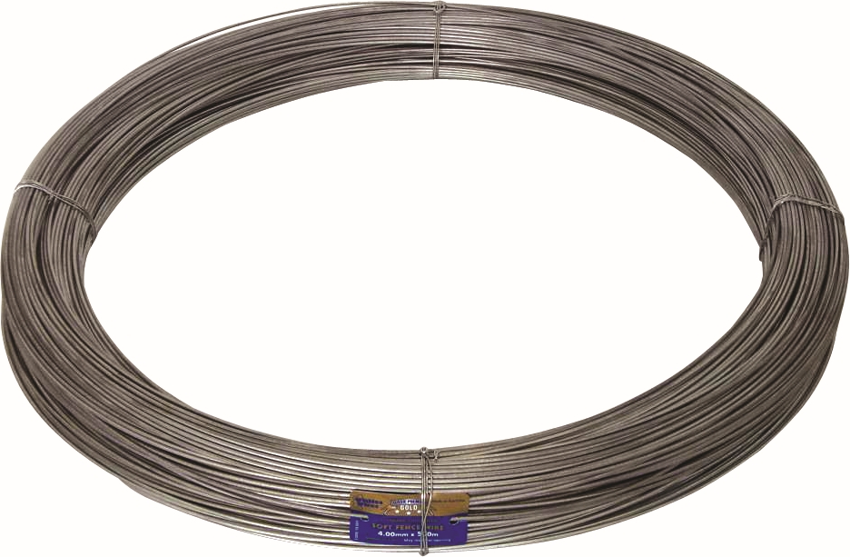 Other view of Fence Wire - Standard - 3.15 mm Wire - Galvanized - 750 m x 10G - 10163 - Whites Group