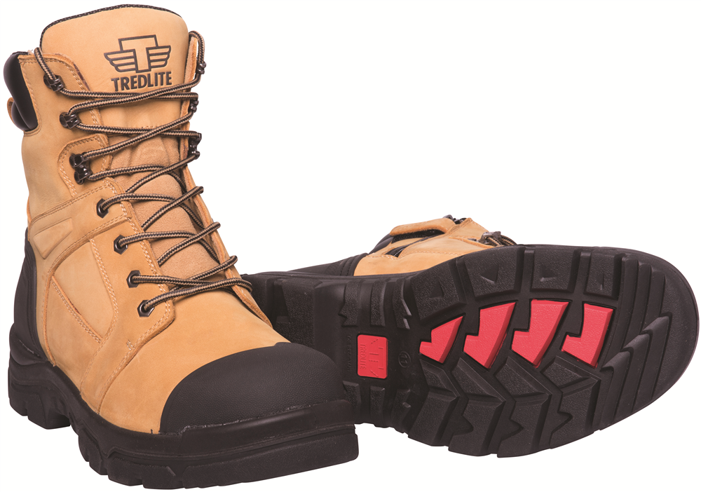 Other view of Safety Boots Zip Sided - White - 10 - Tredlite Stanwell