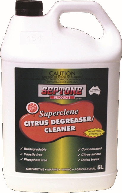 Other view of General Purpose Cleaner - Clear Orange/Red - 20 L - Pail - HSS20 - Superclene - Septone