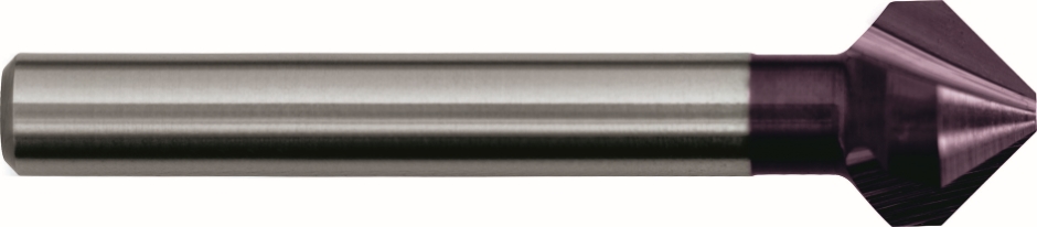 Other view of 4-Piece Countersink Set - 3 Flute - 90° - HSS Co - TiAlN - 6.3 to 20.5 mm - C108 - Sutton Tools