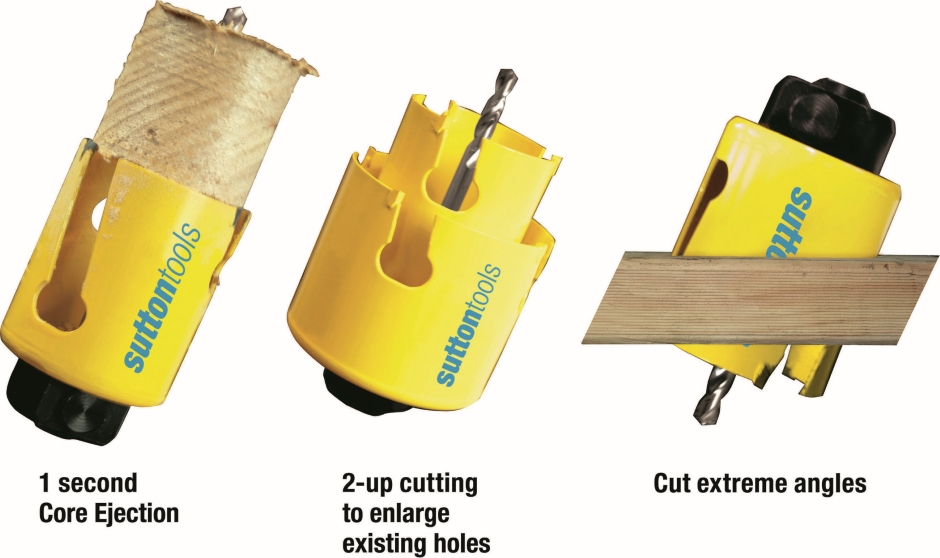 Other view of Holesaw - Multi-Purpose - TCT - 57 mm - H111 - Sutton Tools