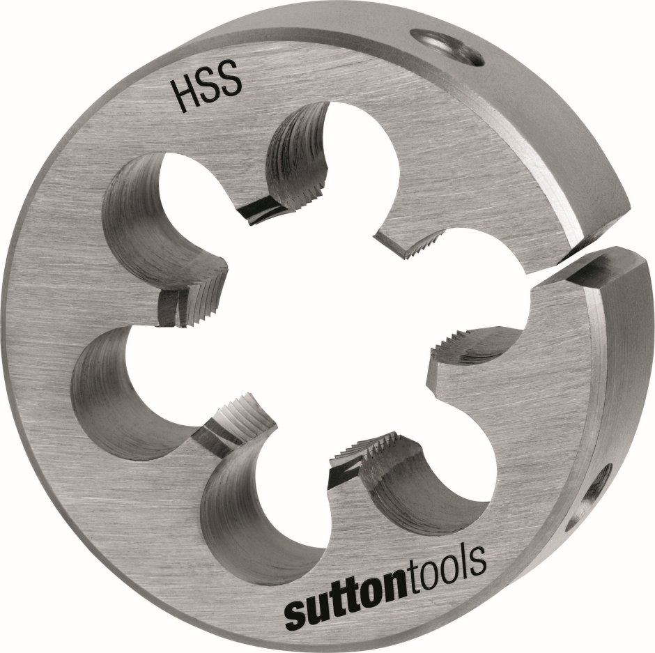 Other view of Button Die - Pro Series - HSS - Metric - M18 x 2.5 Metric - 2" OD - M552 - Sutton Tools