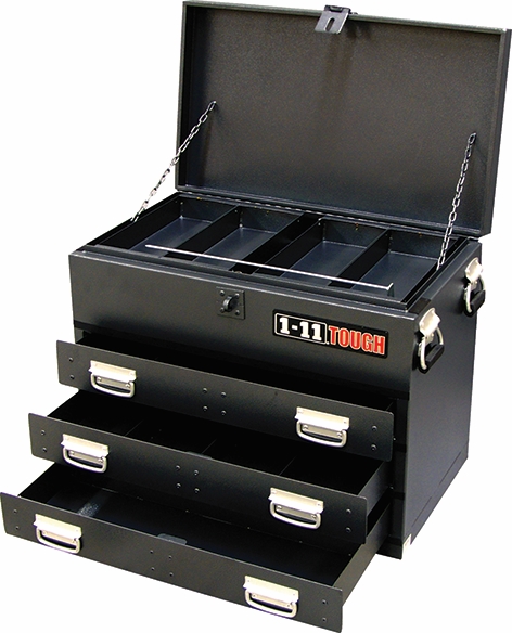 Other view of Truck Tool Box - 70 kg Capacity - Steel - Dark Grey - 747 x 588 x 436 mm - TBNS3 - One Eleven