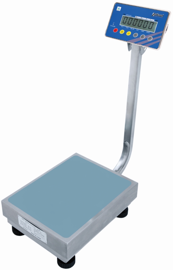 Other view of Platform Scale - LCD Display - 150 kg x 0.05 kg - 530 x 390 x 920 mm - ABS - Silver - TCS150 - Accura - National Weighing & Instruments - 1/Pack