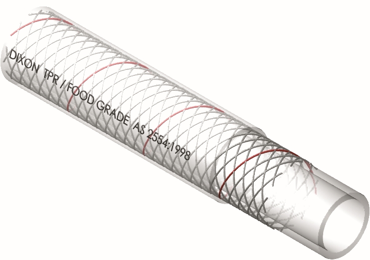 Other view of Dixon - Hose - PVC - Pressure TMP/TPR - Transluc - 100mx20mm - H02020100