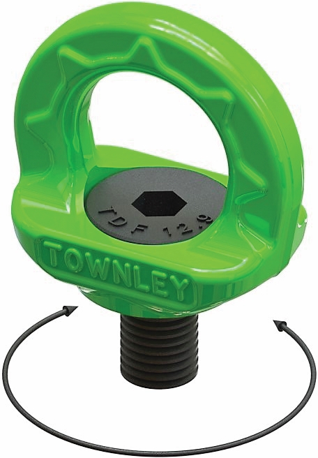 Other view of EYEBOLT SWIVEL GR-100 TOWNLEY METRIC M10