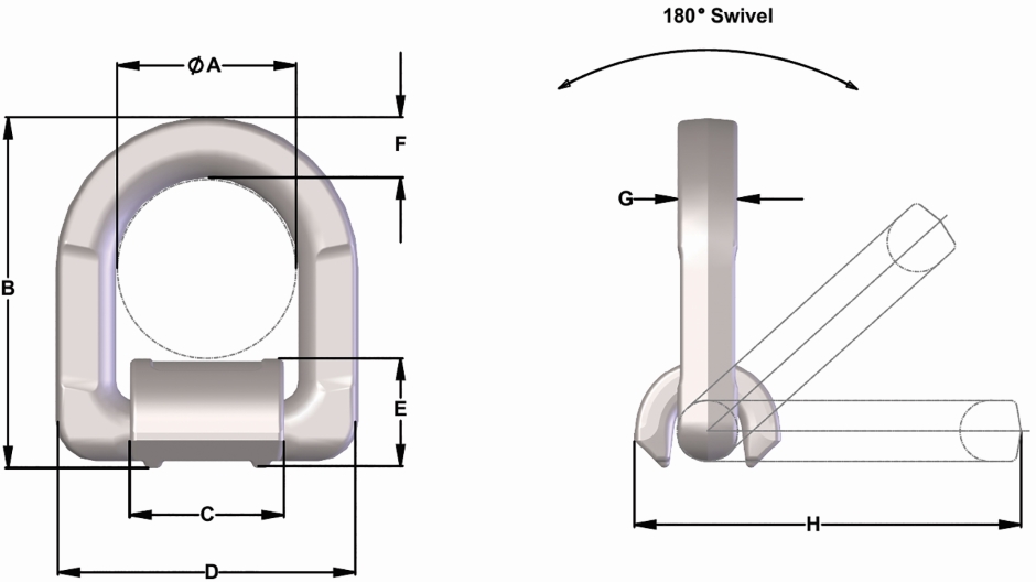 Other view of RING LOAD WELD-ON TOWNLEY 10T