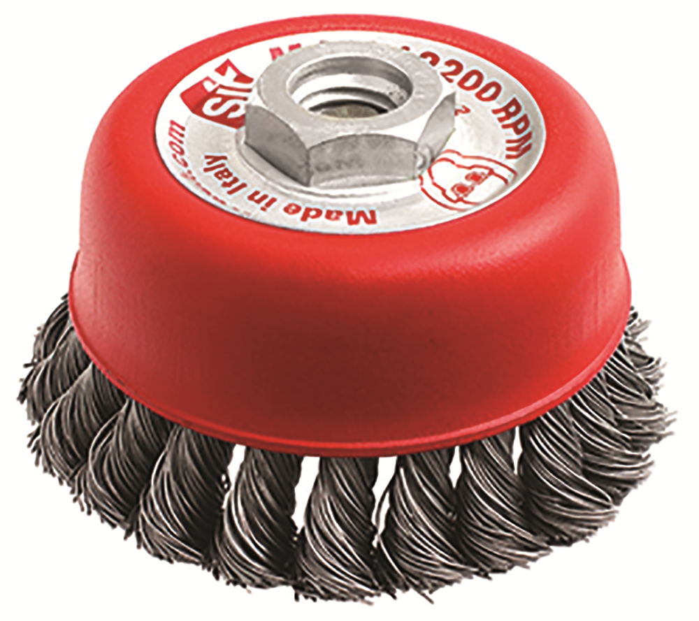 Other view of SIT - Twist Knot - Wire Cup Brush - Steel - 90mm