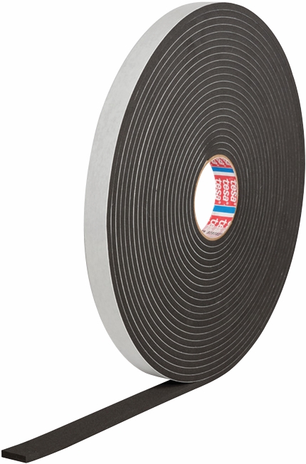 Other view of Tesa - Glazing Foam Tape - Single Sided - Closed Cell EPDM Rubber Foam - Acrylic - Black - 36mm x 7m