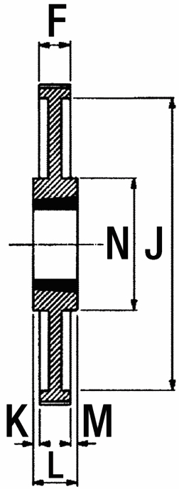 Other view of PULLEY TIMING  72H100 (2012) 023F0072