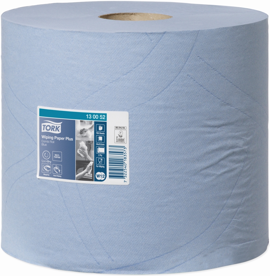 Other view of Embossed Combi Basic Paper Roll - White - 340 m x 23.5 cm - W1 - Tork