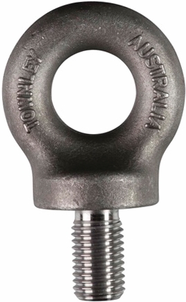 Other view of TOWNLEY EYEBOLT D/FORGE BLK METRIC COARSE 18MM