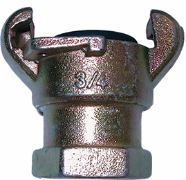 Other view of MCC Coupling Claw - B-Type - NPT Female - Zinc Plated - 10mm - AK038F