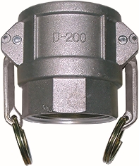 Other view of CAMLOCK COUPLER/NPTF (D) MCC ALUM 50MM