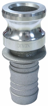 Other view of Dixon Camlock Adaptor - Type E - Male X Hose Shank - Aluminium - 100mm - ALDC400E