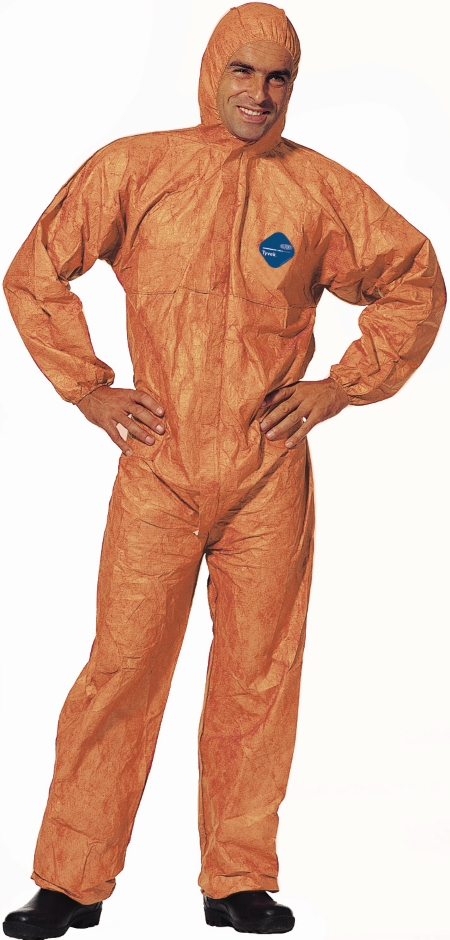 Other view of Disposable Coverall - Tyvek® - Orange - Medium - D13675136 - Classic Xpert - DuPont