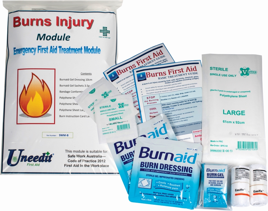 Other view of First Aid Module - Burns Safe - SWM-B - Uneedit