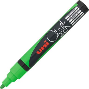 Other view of Water Based Marker Pen - Fluorescent Green - 1.8 mm Medium Bullet Tip - PWE5M - Uni Mitsubishi Pencil