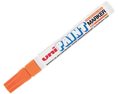 Other view of Paint Marker - Orange - Medium Fine Bullet - 2.2 - 2.8 mm Tip - PX-20 - Uni Mitsubishi Pencil