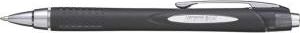 Other view of Retractable Rollerball Pen - Rubber - Black - 1 mm Medium Tip - JETSTREAM - Uni Mitsubishi Pencil