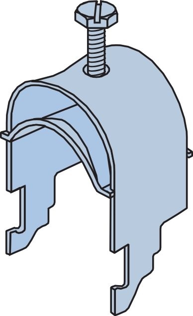 Other view of CLAMP CABLE UNISTRUT KS2026-1 ZP 16MM