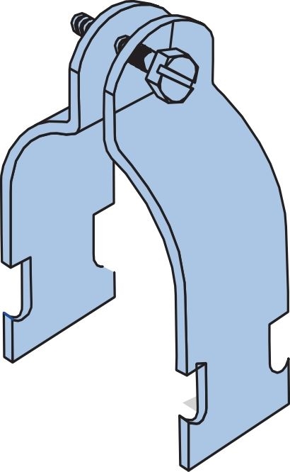 Other view of CLAMP CABLE/CONDUIT S/S 25MM P2030SS