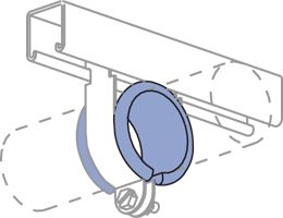 Other view of Unistrut STRIP INSULATION PVC BLACK P2600B