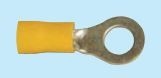 Other view of Pre-Insulated Ring Terminal - Copper - Yellow - 12-10 AWG - M6 - Utilux